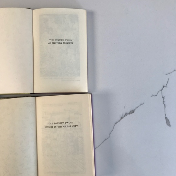 2 Vintage Bobbsey Twins Mystery Books 9 & 38 by Laura Lee Hope Collector - Picture 5 of 15